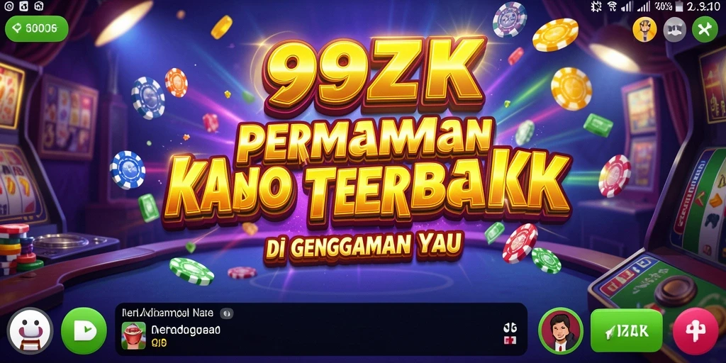 Screenshot 999ZK menampilkan permainan Kasino yang seru dan mengasyikkan.