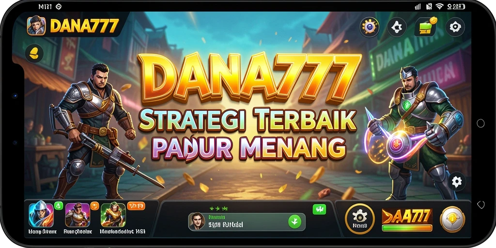 Tampilan gameplay DANA777 yang intens dan strategis.