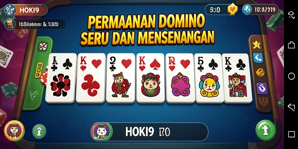 Tampilan gameplay HOKI9 yang menarik dan mendebarkan.