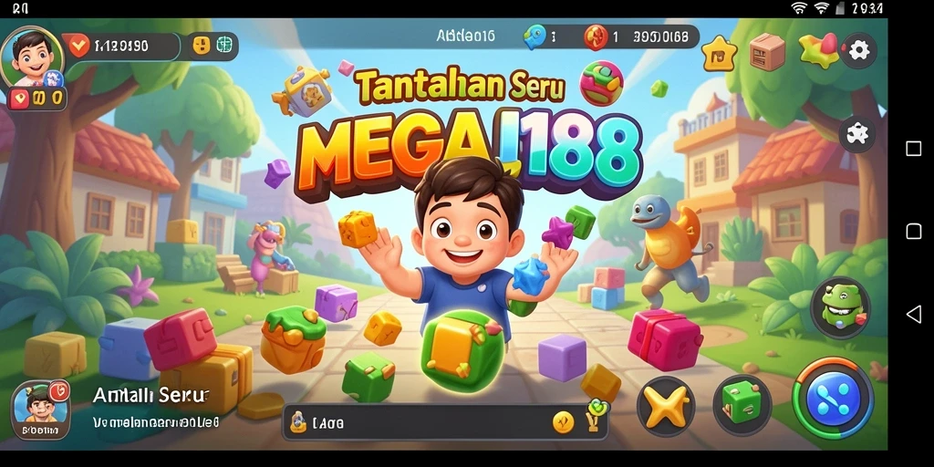 Screenshot gameplay <strong>MEGA188</strong> menunjukkan serunya menyelesaikan teka-teki.