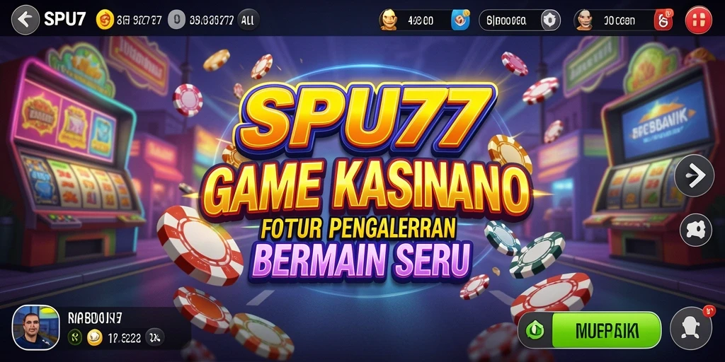 Tampilan menarik dari gameplay SPBU77 yang seru dan menghibur.